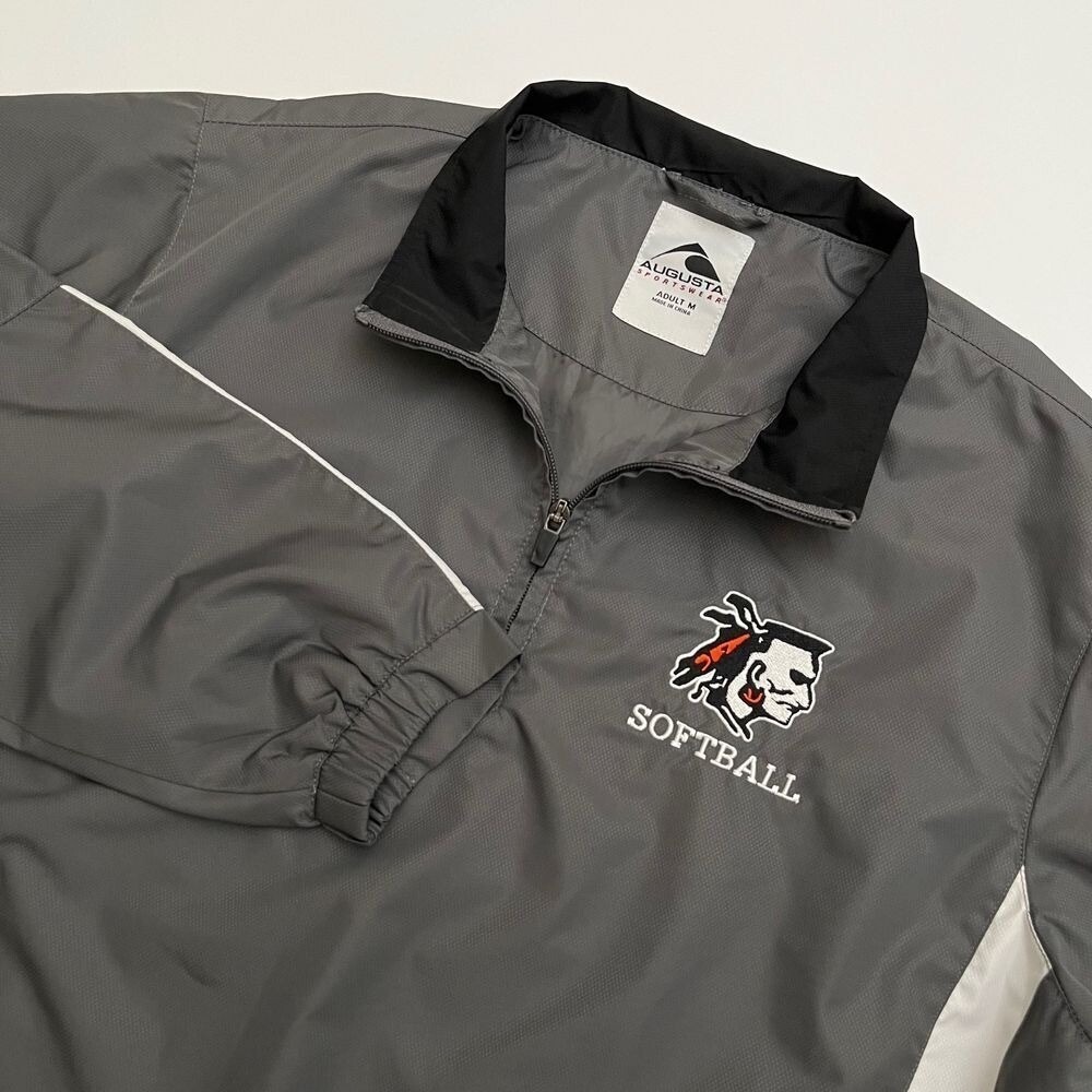 Augusta Sportswear Native Softball Windbreaker Pullover, Softball Jackets Z11‎